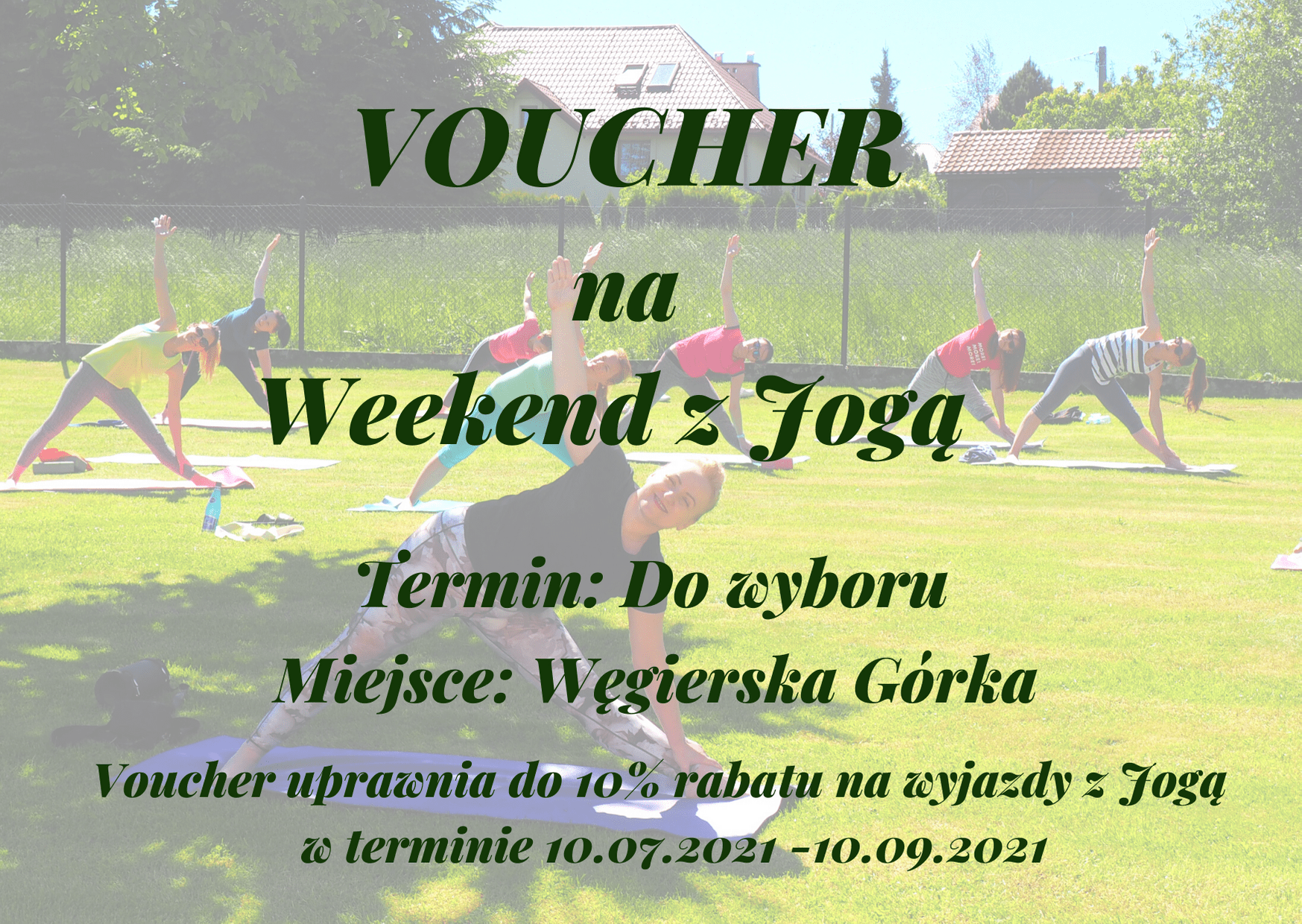 voucher weekend joga